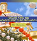 Parking April Fair in Seville 2023