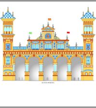 Portada de la Feria de Abril de Sevilla 2023