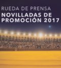 Presented cartels promotion novilladas 2017 Real Maestranza in Seville